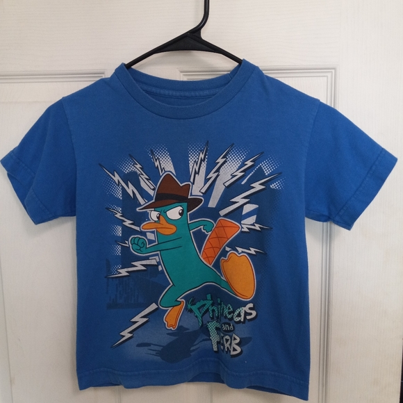 Disney Shirts & Tops Disney Phineas And Ferb Perry Tshirt S Poshmark